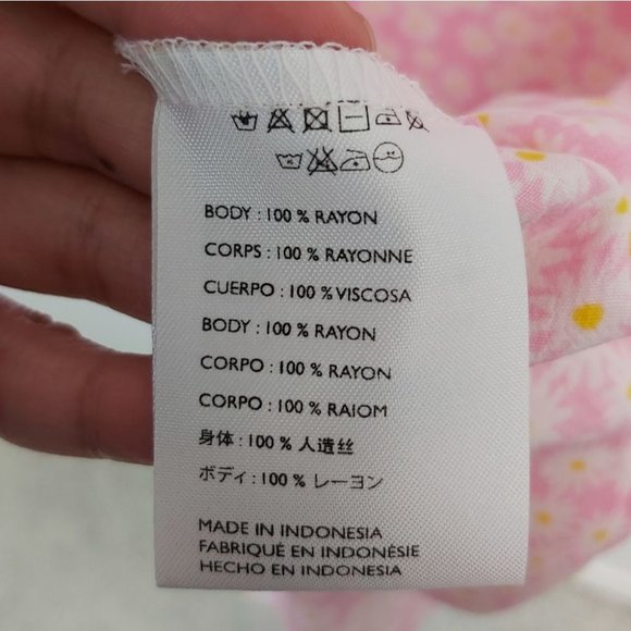 Faithfull the Brand Pink Emilia Floral Daisy Tie Midi Dress - Picture 9 of 10